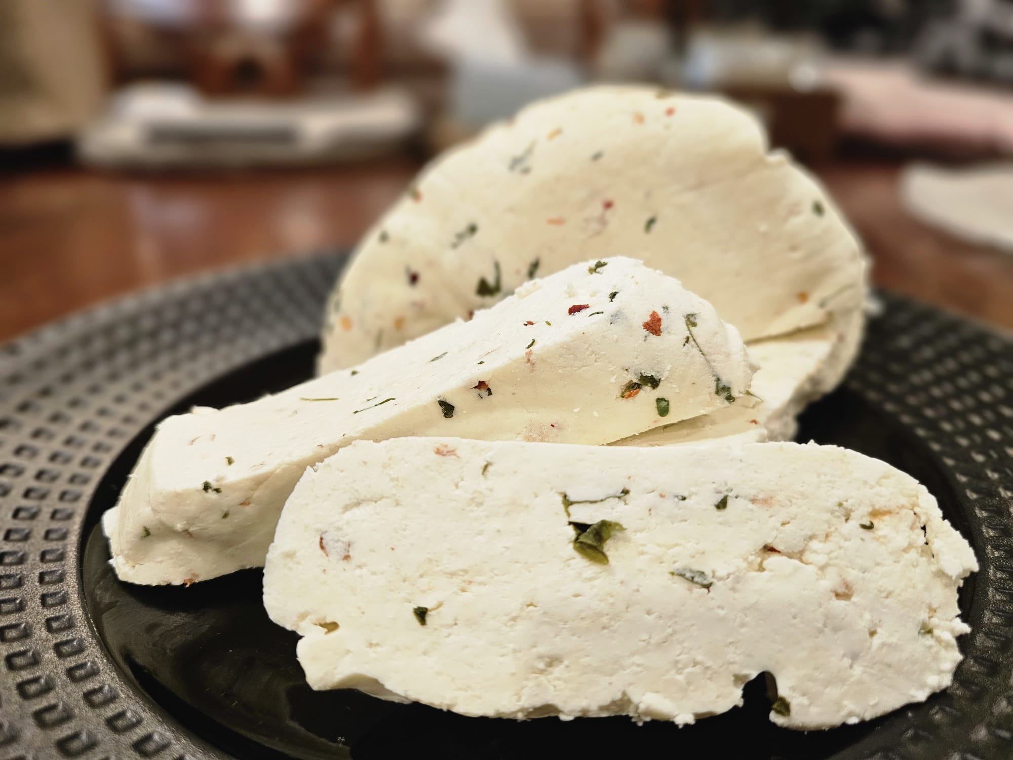 Homemade Paneer block (with spices)