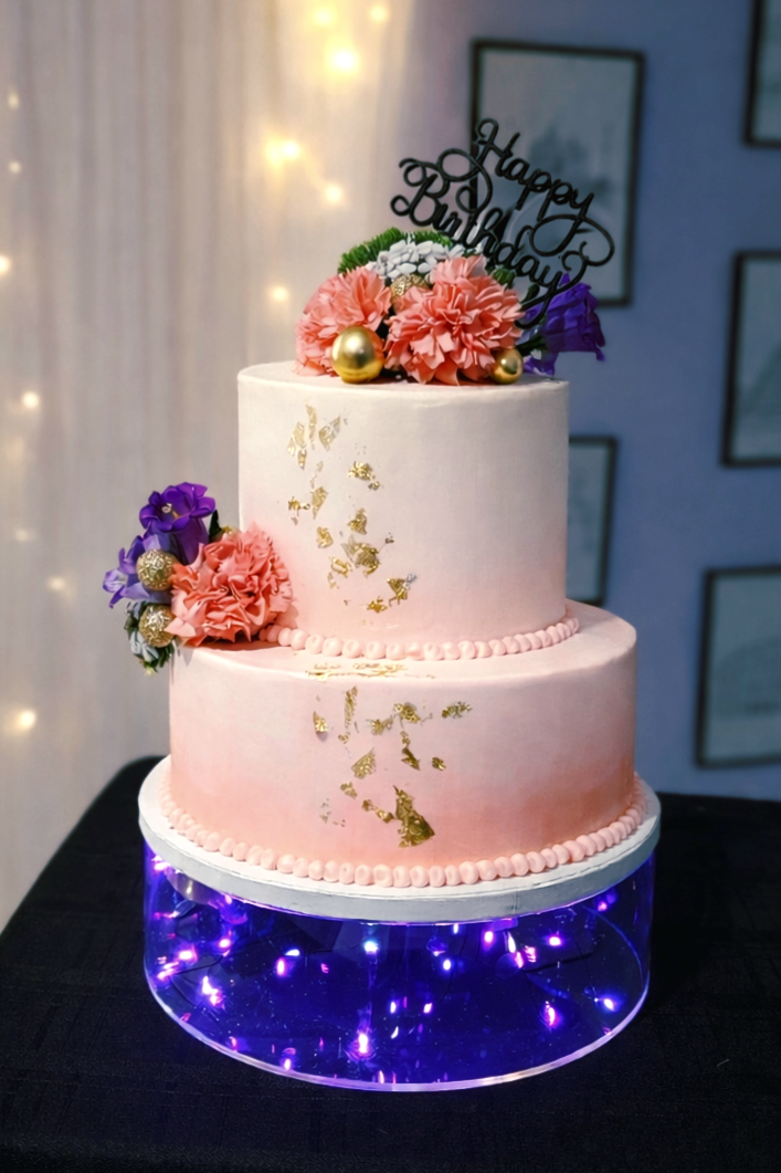 Violet Veil Elegance